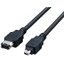 ELECOM �t�F���C�g����IEEE1394[6pin-4pin]�P�[�u�� 2.0m IE-FS462
