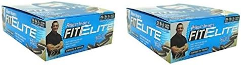 Fit Crunch Bars Fit Elite Bar Cookies 'N' Cream 12 Bars (2 Pack)