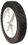 Maxpower 335100 10-Inch by 1-3/4-Inch Plastic Lawn Mower Wheel