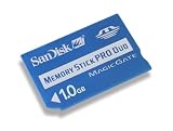 Sandisk 1gb Memnory Stick Pro Duo card