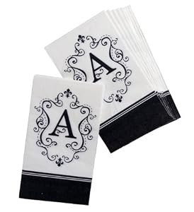 Regal Monogram Paper Napkins