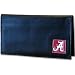 Our executive checkbook cover is made of high quality leather includes inside pockets for added 
storage and plastic separator sheet for duplicate check writing. Team logo square is sculpted and 
enameled with fine hand painted detail. The checkbook cover is packaged in a collector