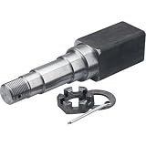 Tie Down Axle Spindle - 1 3/4in. Square, 8in. Long, Single
