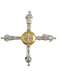 First Responders Cross Necklace w 20" Chain