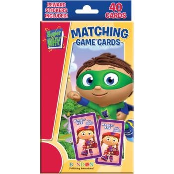 Super WHY Game Cards – Matching