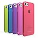 Ace Teah iPhone 7 Case, Apple iPhone 7 Cases 5 Pack Ultra Slim Soft Flexible TPU Transparent Skin Case Cover Protective Scratch-Proof Case for iPhone 7 4.7 Inch 2016 (Red, Yellow, Blue, Purple, Plum)