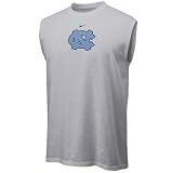 Nike North Carolina Tar Heels Ash Team Logo Sleeveless T-shirt