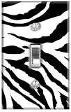 Zebra Print Light Switch Cover