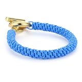 nOir Shaka Blue Lanyard Bracelet