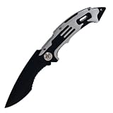 Matrix Black Stainless Steel Folding Knife