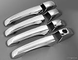 Chrome Side Door Handle Cover Trims for Chrysler 300 Town & Country Dodge Magnum Caliber Avenger Jeep Patriot