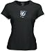 Tampa Bay Lightning Women's Frosted Logo Cap Sleeve Layered Tissue Tee