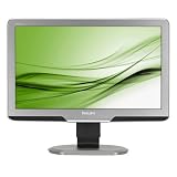 Philips - Brilliance B-line 201B2CS - Ecran PC LCD 20" - VGA/DVI-D - Haut-parleurs int&eacute;gr&eacute; - Noir/Argent