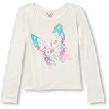 THE CHILDREN'S PLACE(ザ・チルドレンズプレイス) インベリッシュグラフィックライトウエイトセーター-ニットトップ スノー トップス長袖Tシャツ 14歳【並行輸入】
