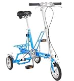 Belize Bicycle Pacific Cycles CarryAll compact folding adult tricycle Red