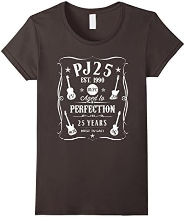 Women's PJ25 Commemorative Shirt - Best Quality - White Text XL Asphalt