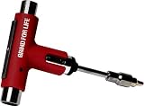 Silver Skateboard Tool: Grind For Life