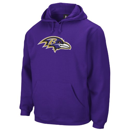 NFL Men's Baltimore Ravens Purple End Zone Playbook Hood (Purple, Large)