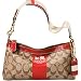 Coach Heritage Stripe Demi Bag 11562 Geranium