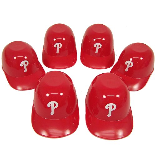 PHILADELPHIA PHILLIES BATTING HELMET ICE CREAM SNACK BOWLS at Amazon.com