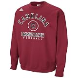 South Carolina Gamecocks adidas Red Along The Seam Crewneck Sweatshirt