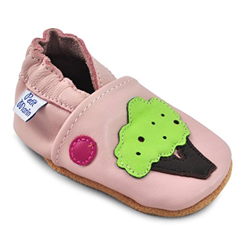 Petit Marin Beautiful Soft Leather Baby Shoes with Suede Soles _ Toddler / Infant Shoes - Crib Shoes _ Baby First Walking Shoes - Pre-walker Shoes - 20 Designs