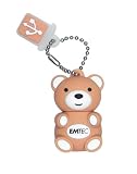 Emtec - M311 - Mini Cl&eacute; USB Zoo - Teddy - 4 Go