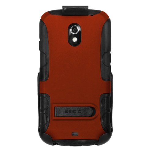 Seidio BD2-HK3SSGNLK-GR DILEX Case with Kickstand and Holster Combo for use with Samsung Galaxy Nexus LTE/GSM - Garnet Red