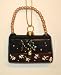 Fashion Avenue Black Glass & Pearl Stylish Lady Purse Handbag Christmas Ornament