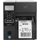 ZT410 Direct Thermal-Thermal Transfer Industrial Printer (600 dpi, 4 Inch, Serial/USB/10/100, Bluetooth 2.1/MFi, Peel, Rewind, US)