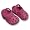 Infant Toddler Girl's Pink Clogs with Heart Shaped Perforations Size 3