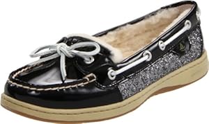 Sperry Top-Sider Women's Angelfish Lace-Up,Black Leather,6 M US