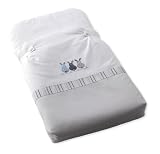 Cambrass Nest Lazos Winter/ Summer Sleeping Bag (Collection 71, Bunny, White/ Grey)