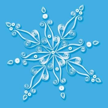 Snow Flurry Beverage Napkins 18 Per Pack
