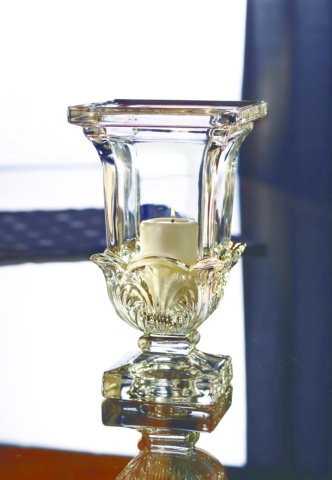 Daphne Clear Glass 7 Candle Holder