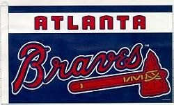 Atlanta Braves 3'x5' Flag - Baseball Sports Merchandise