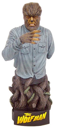 X-Plus USA Universal Monsters - Mini Bust: Lon Chaney Jr. as The Wolf Man (1941) �������� ������� ���᡼�� �ե��� �����꡼ ���� ư�� �̿���