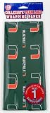 University of Miami Flat Wrapping Paper