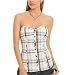 Apparel : G by GUESS Bains Plaid Corset