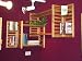 Book Shelves- Corner L-Shaped