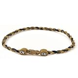 Georgia Tech Titanium (Double Braid) Core Sport Necklace