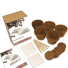 Grow Your Own Tea And Coffee Gift Box