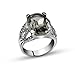 Oliver Weber Ring World rhod. bl. diamond M
