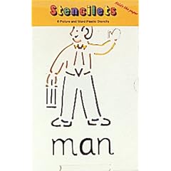 The Stencilets (Jolly Phonics)