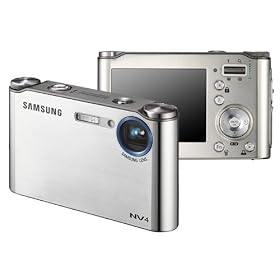Samsung NV4 Silver Digital Camera 8MP Zoom + 2GB SD + Hard Case