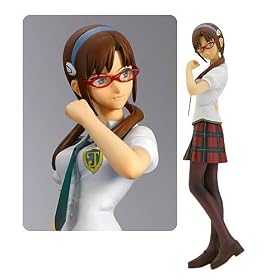 Neon Genesis Evangelion Mari Statue: Toys &amp; Games
