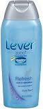 Lever 2000 Refresh Body Wash, Pure Rain, 18-Ounce Bottles (Pack of 6)