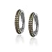 Sterling Silver Cubic Zirconia Hoop Earrings