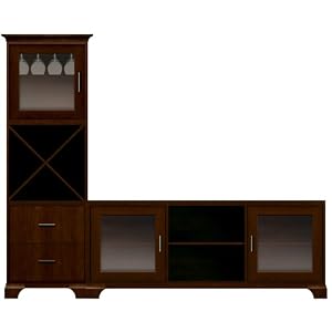 Ty Pennington Hanna Entertainment Cabinet by Howard Miller by Howard Miller