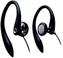 Philips SHS 3200 Sport-InEar-Ohrhörer (flexible 3D Ohrbügel für optimalen Tragekomfort, ideal für Sport, Tiefbassröhre) schwarz